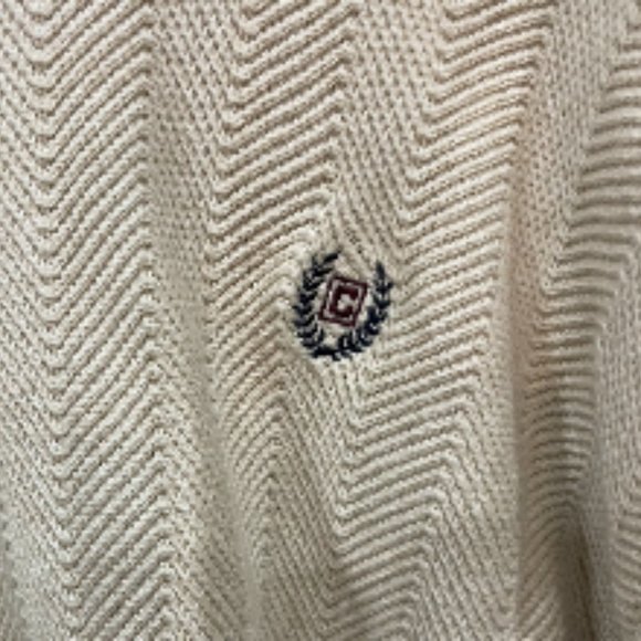 Men XL Tan Chaps Sweater Long - Picture 3 of 8